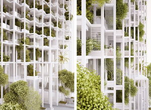 都市树语 印度维杰亚瓦达花园住宅设计景观园林室内设计联盟